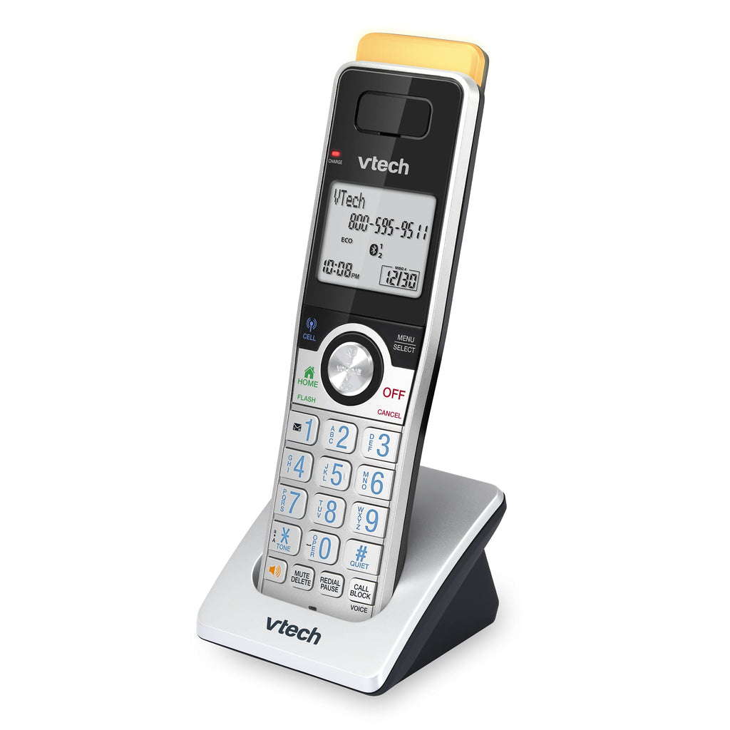 VTech IS8128-51 Super Long Range 5-Handset DECT 6.0 Cordless Phone for Home with Answering Machine, 2300 ft Range, Call Blocking, Bluetooth Connect to Cell, Intercom