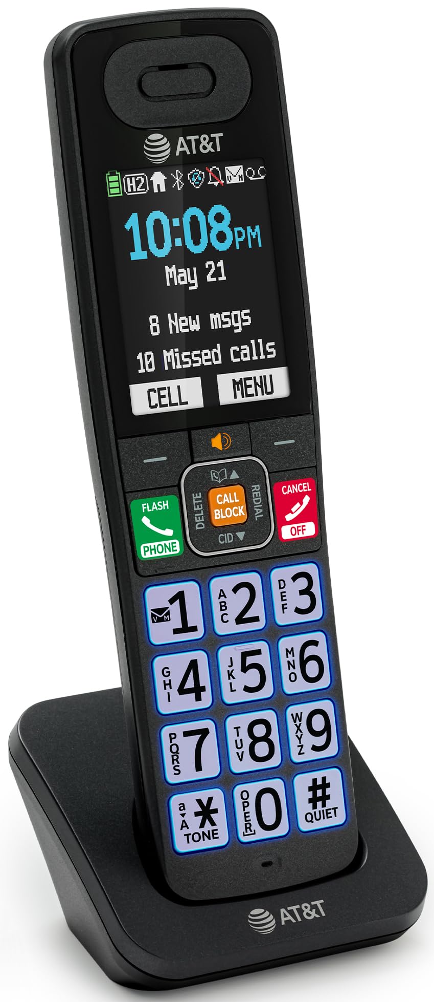 AT&T 3 Handsets Cordless Phone with Answering System â BL108-3