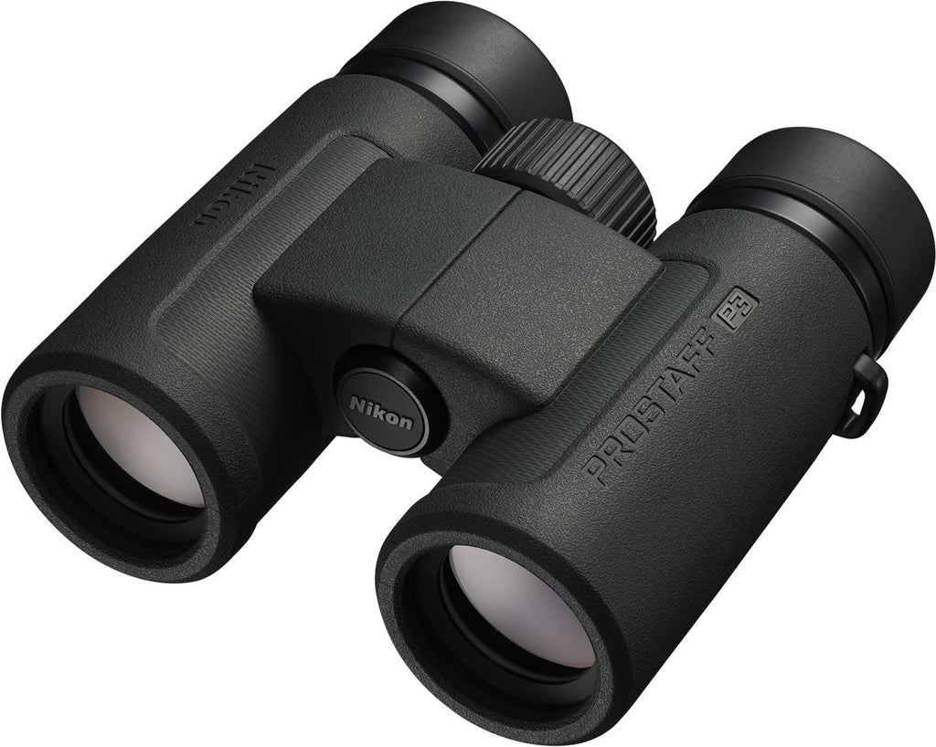 Nikon PROSTAFF P3 10x30 Binocular | Waterproof, fogproof, rubber-armored compact Binocular, wide field of view & long eye relief | Official Nikon USA Model