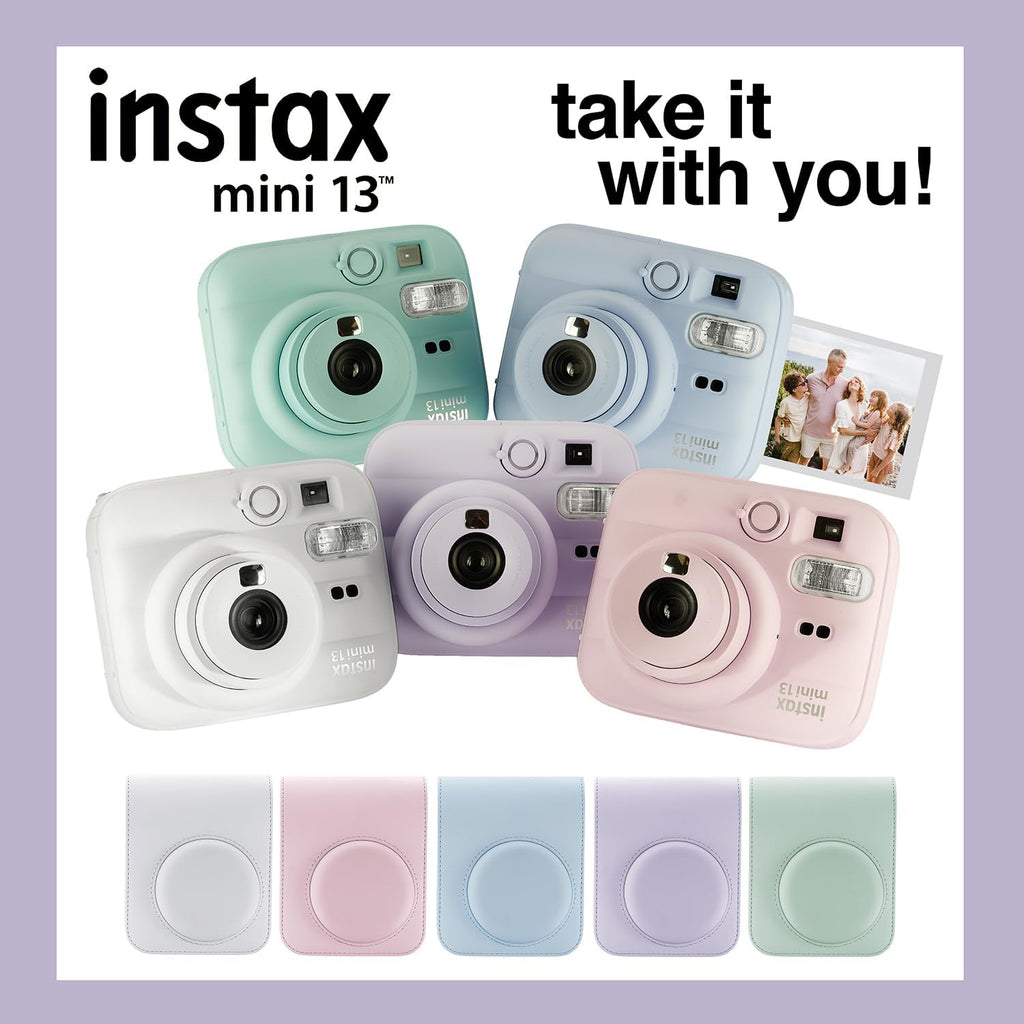 Fujifilm Instax Mini 13 Instant Camera 60 Films and Accessories (Dreamy Purple)