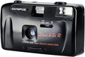 Olympus Shoot & Go 35mm Point & Shoot Film Camera with Built-In Flash â Compact Auto Focus Vintage Camera (Renewed)
