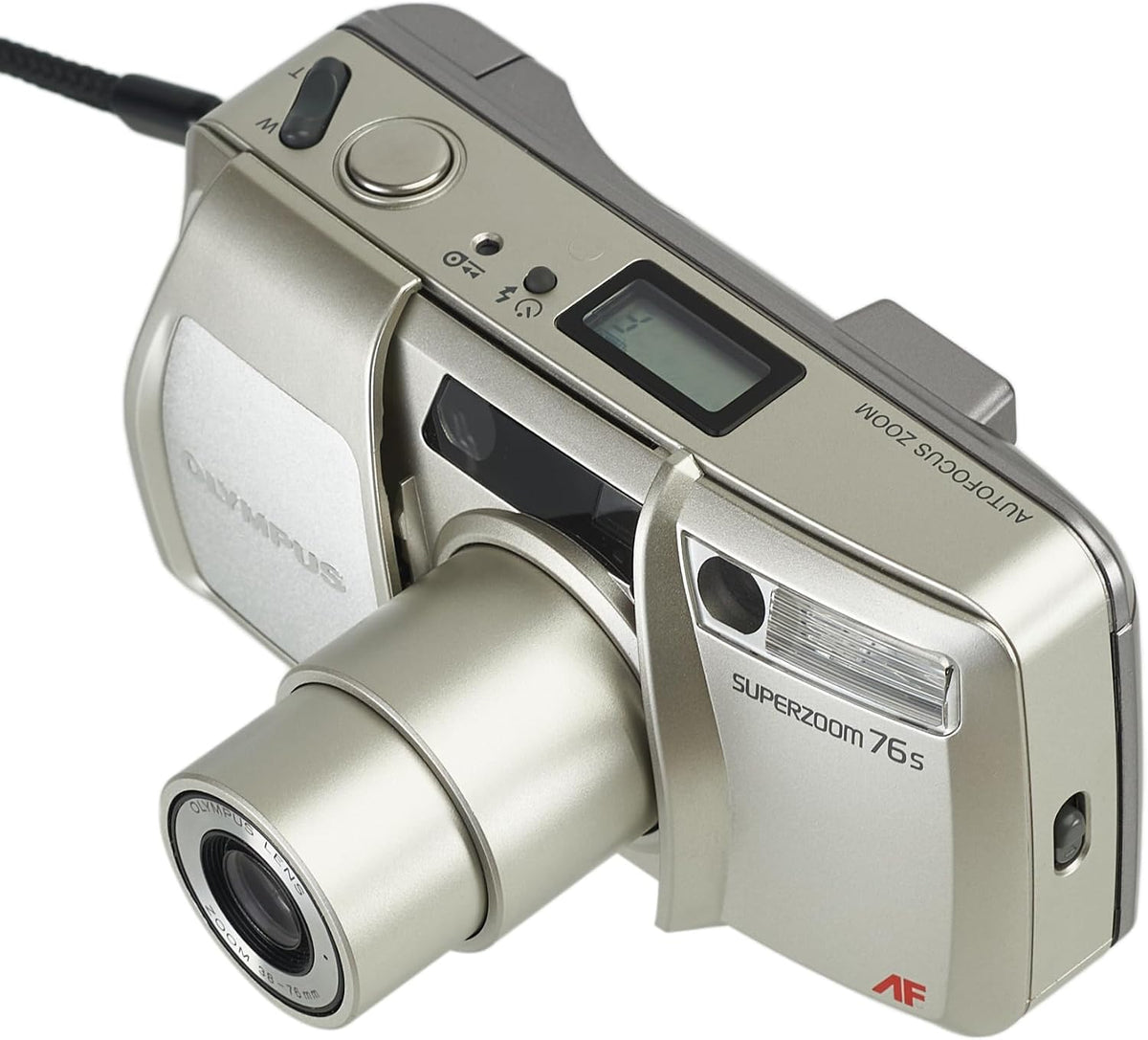 Olympus Infinity 76 35mm Point & Shoot Film Camera | Autofocus Lens, Built-in Flash | Vintage Compact Camera (Renewed)