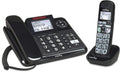 Clarity 53727 DECT 6.0 E814CC Amplified 40dB Cord/Cordless Combo Unit Phone, Black (53727.1)