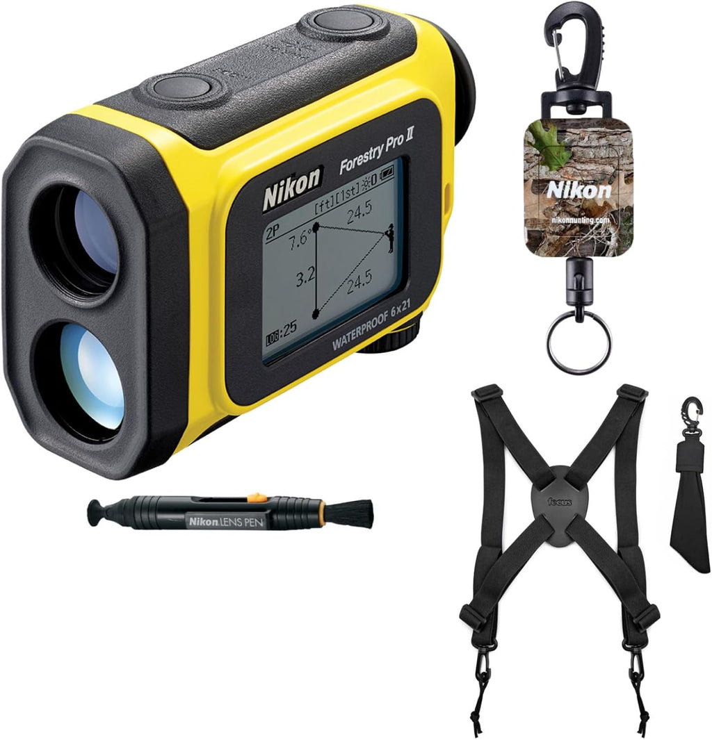 Nikon Forestry Pro II Laser Rangefinder/Hypsometer Bundle