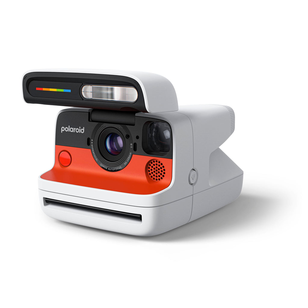 Polaroid Flip Instant Camera + Color Film Bundle (16 Photos Included) - Black (6565) - Hyperfocal 4-Lens System, Sonar autofocus, and Sence Analysis with Bluetooth paired Companion app