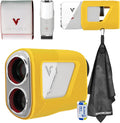 Voice Caddie TL1 Golf Laser Rangefinder with Slope Compensation - 6X Magnification, Pin Tracer Technology, Dual-Color OLED Display, Tournament Mode, Magnetic Mount and Signature Series Bundle