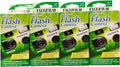 Fujifilm QuickSnap Flash 400 Disposable 35mm Camera w/Flash, 27 Exp, 4-Pack