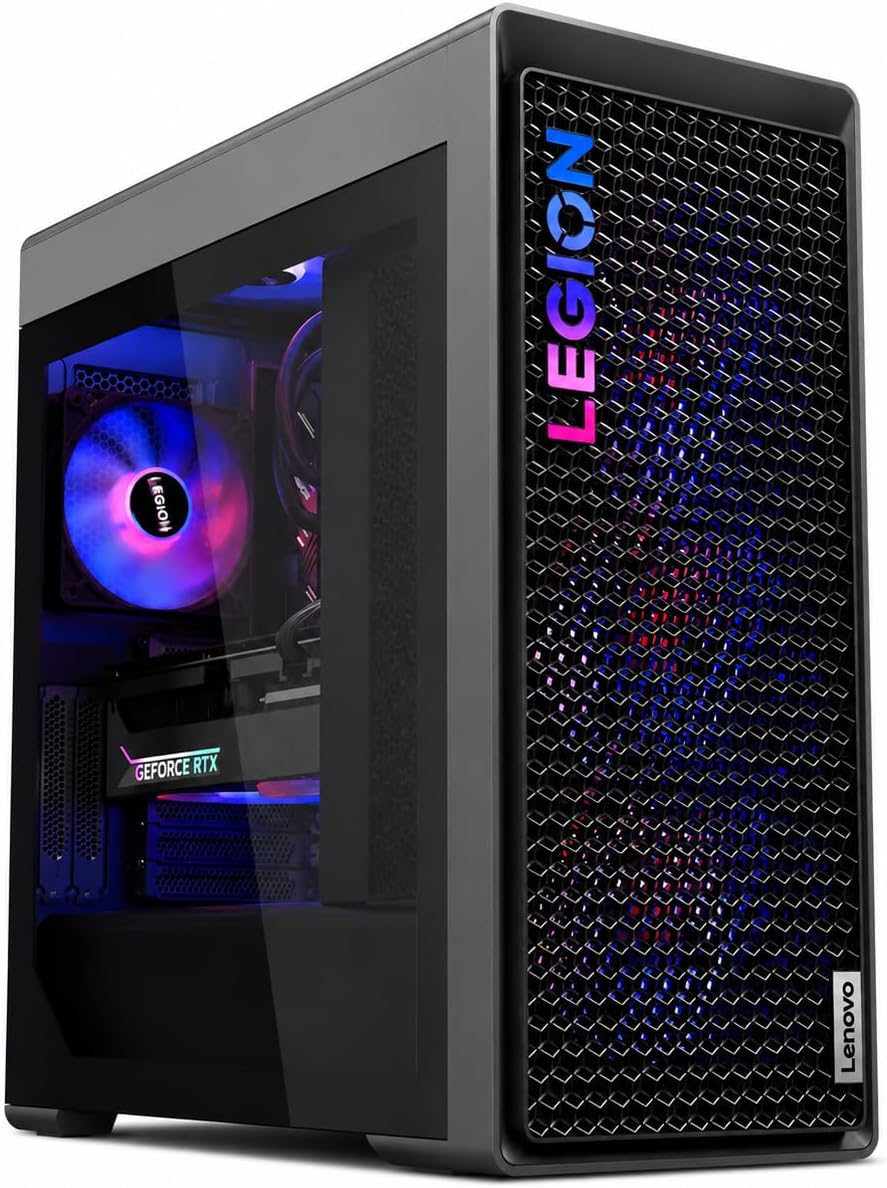 Lenovo Legion Tower 7i Gen 10 Desktop PC, NVIDIA GeForce RTX 5080 16GB GDDR7, Intel Ultra 9 285K(Up to 5.7 GHz), 128GB DDR5 5600MT/s, 4TB SSD, Legion Coldfront Cooling, USB KB, Mouse, Windows 11 Pro