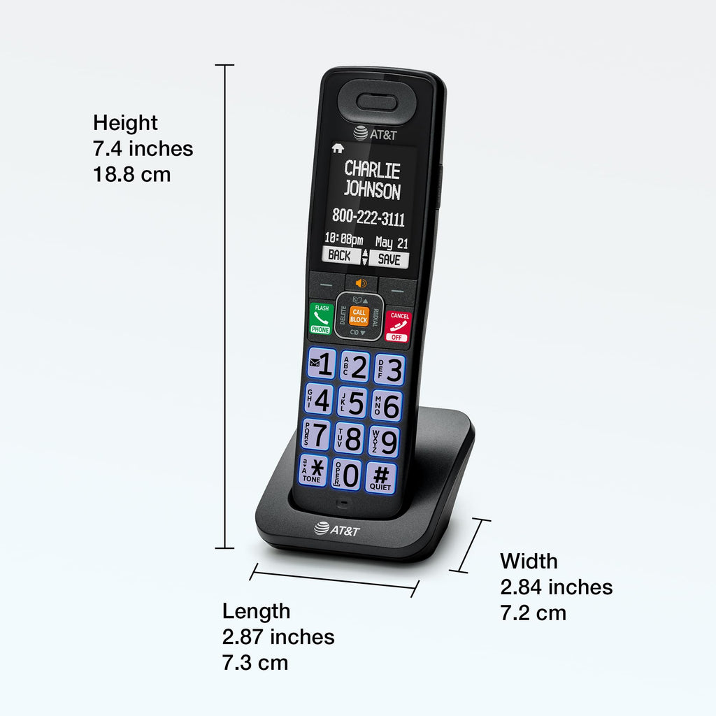 AT&T 3 Handsets Cordless Phone with Answering System â BL108-3