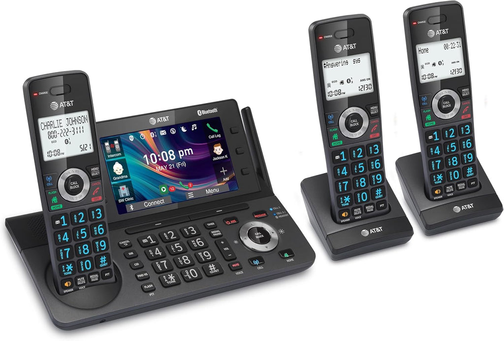AT&T DLP73390 3-Handset DECT 6.0 Cordless Phone with Answering Machine
