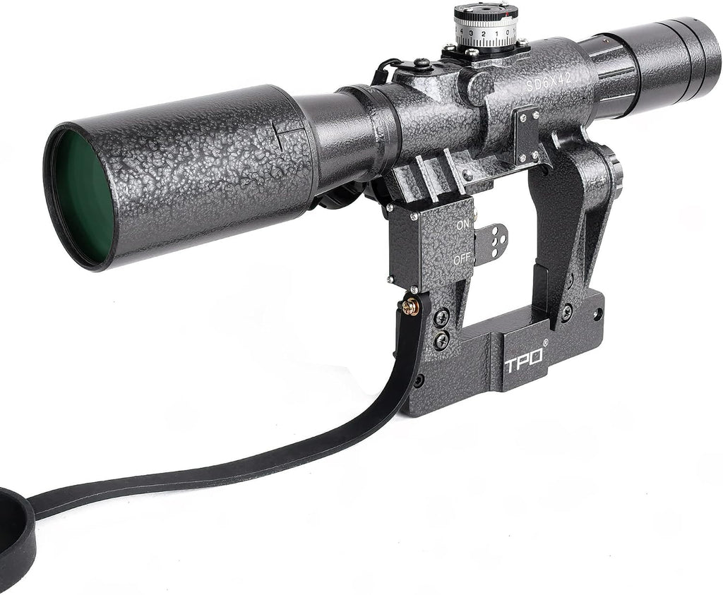 SD Rifle Scope with Side Rail Mount (6x42 Scope)