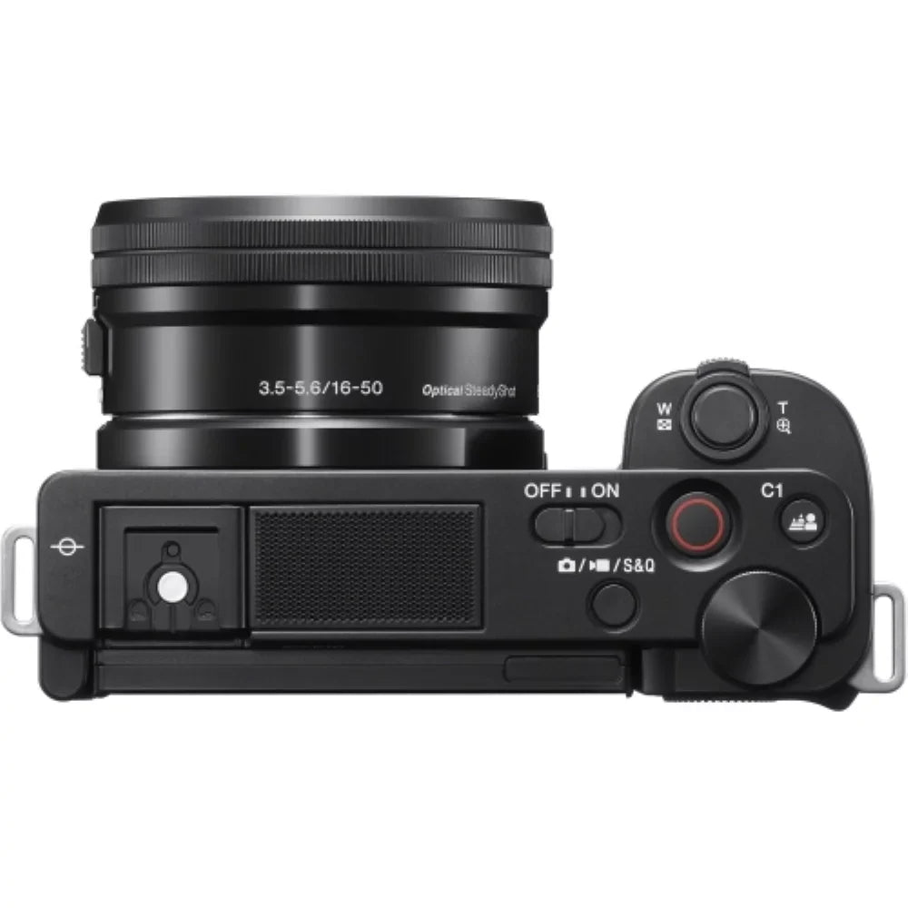 64GB (Black) Cleaning Kit Transcend Lens Card Mirrorless Sony + Bundle + Camera + Bag Memory Camera Tripod |16-50mm with Items) Flexible ZV-E10 (5