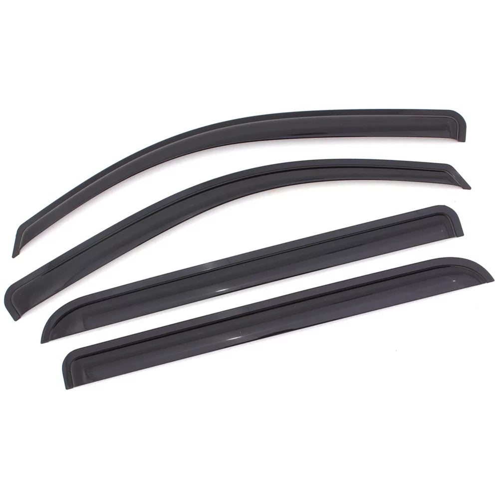 Motorsports 2011 2014 with Visors Vent Rain Ikon 11-19 2018 Deflector 2012 Mount 4Pc Explorer Guard Ford Outside 2016 Set 2017 Acrylic 2013 Window Compatible 2015