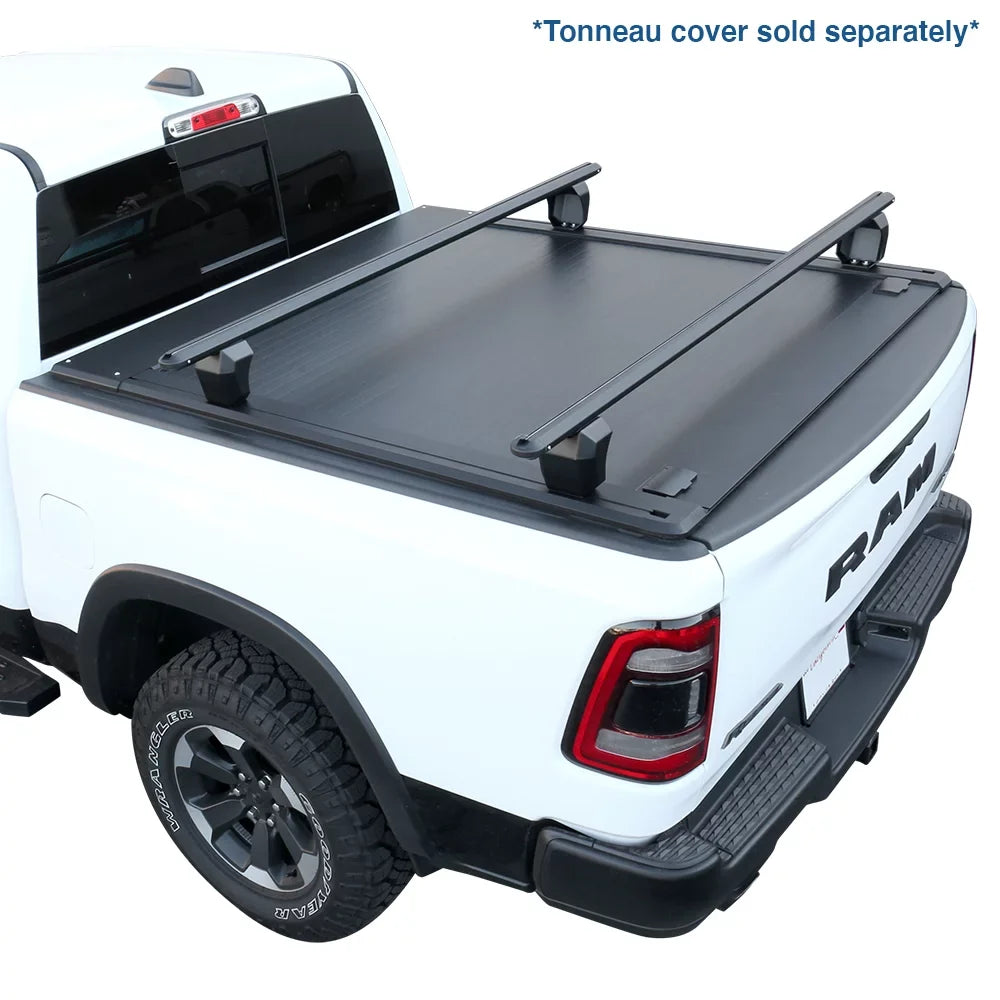 Titan Duty Syneticusa HD Ram Truck Cargo Crossbar Adjustable Bed Towers Tundra Compatible Silverado with F150 Rack Heavy