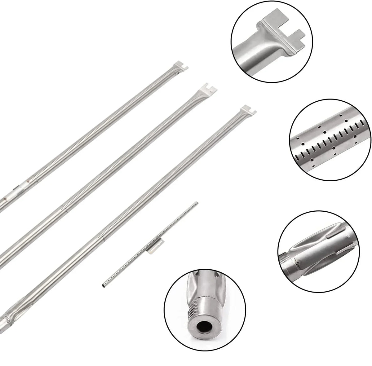 EP310 E320 EP320 S320 Replacement Weber Burner Control (2007-2010), Burner S310 Grill for Steel 67820 Stainless Series Genesis Side 34-1/4 Grill Knobs, Set 300 Tube E310 67722 Genesis Inch Grills with