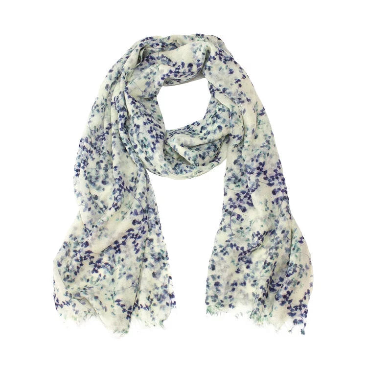100% Scarf - Paul James Sage by Cashmere Cheung