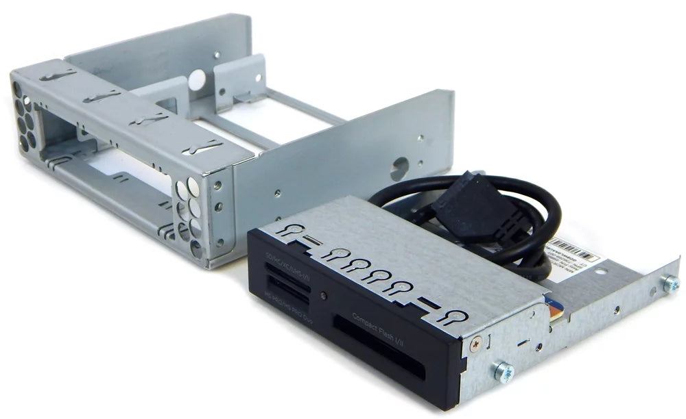 5.25 14 Card Media Bracket Bracket 1 with USB2/3 Rdr 736299-BKT HP 5.25in in