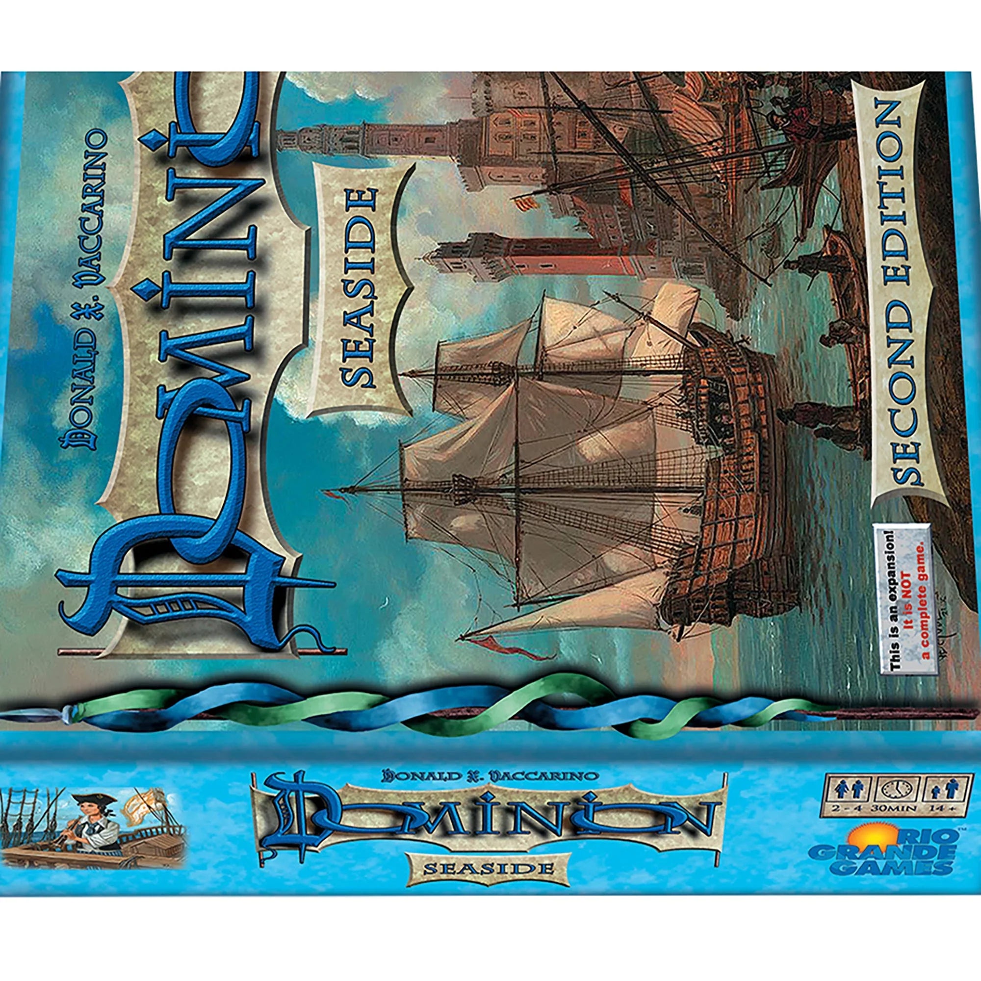 Expansion Dominion: - 2-4 Rio Seaside Board Players Ages Game, 14+, Games, Grande Edition 2nd