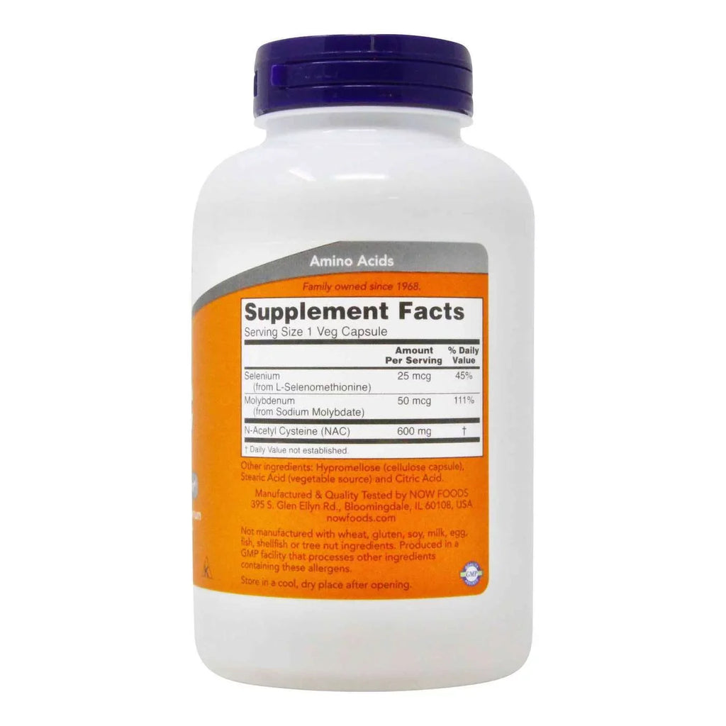'- Mg 250 Capsules Foods Nac Now Veg 600