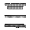 TACOMA, select: TOYOTA Tacoma Molle Putco Panel CAB/SR/SR5 2022 19-21 2019-2021 Fits TOYOTA Fits DOUBLE TACOMA 195303