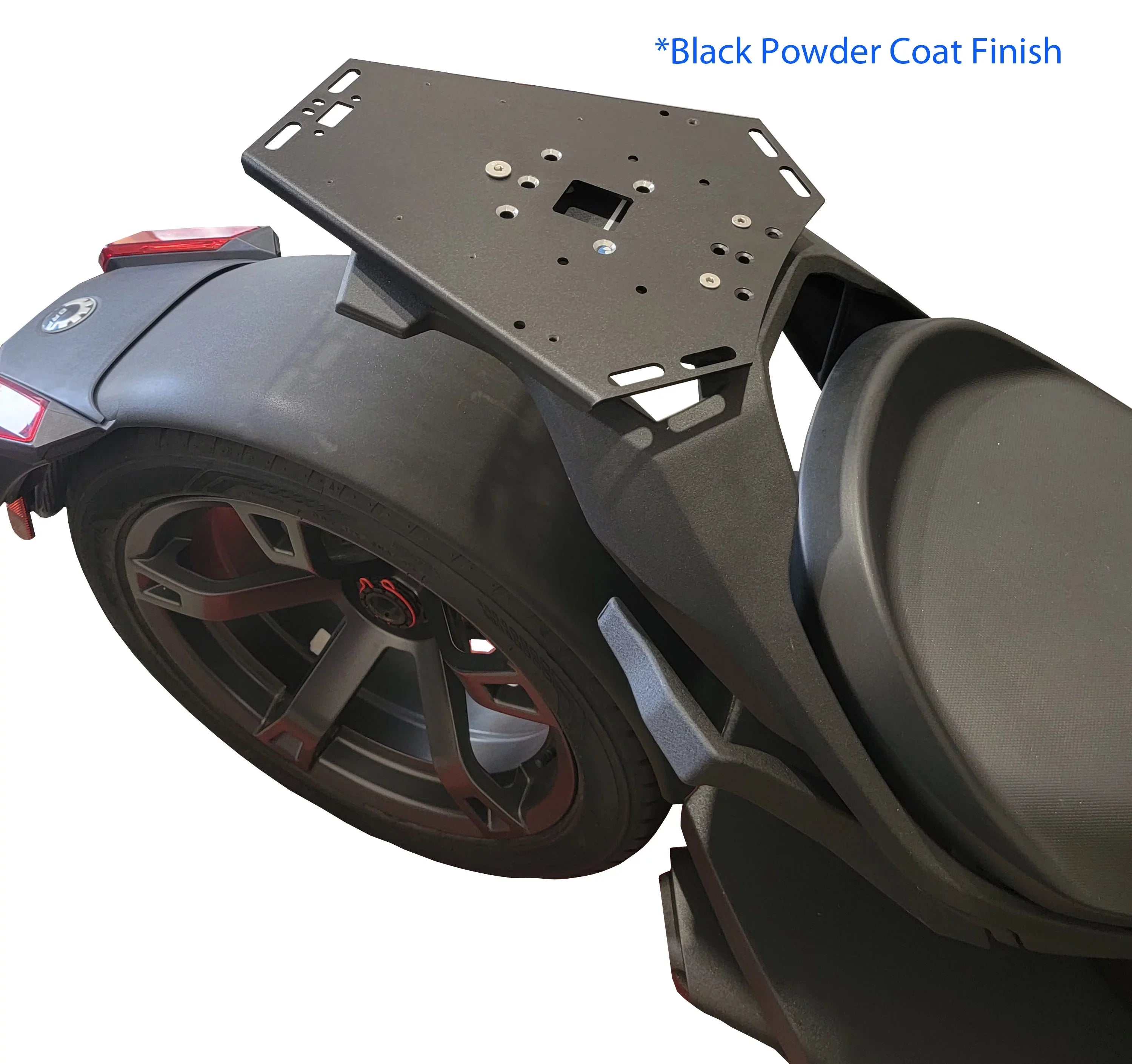 for Black with Cases Top Ryker Luggage Rack Mounts for Medium mounts Touring Shad Max