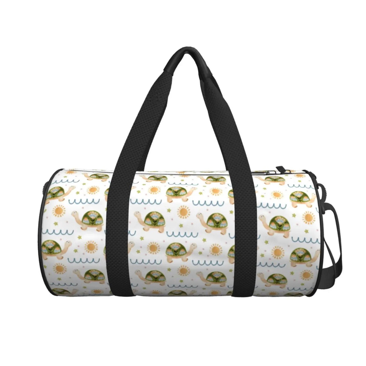 Turtle and Large Coaee Sea Sun Bag in Bag Basking Bag Capacity Sports Waterproof the with Pocket Travel Cylinder Gym Luggage Compartment