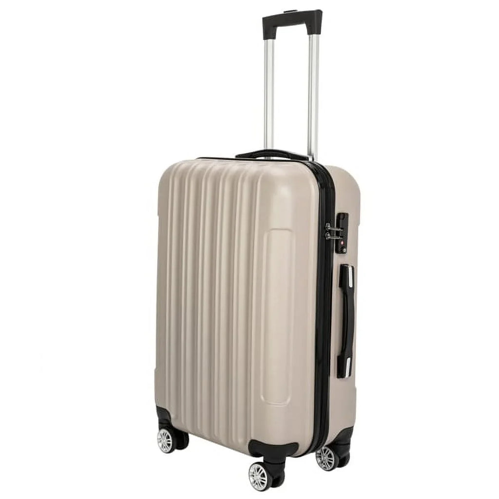 Set Wheels(20/24/28), Champagne Luggage Capri with Piece Spinner 3