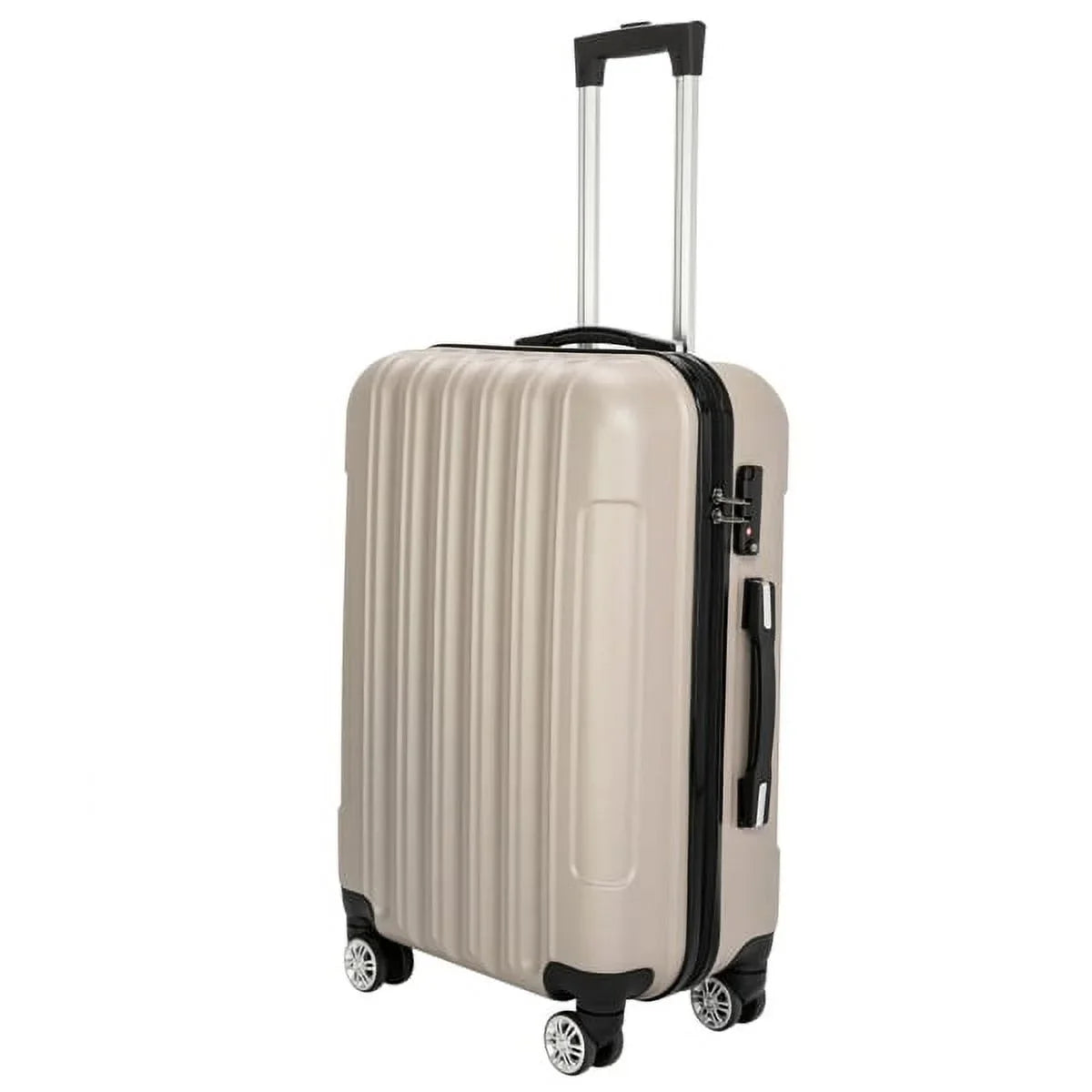 Set Wheels(20/24/28), Champagne Luggage Capri with Piece Spinner 3