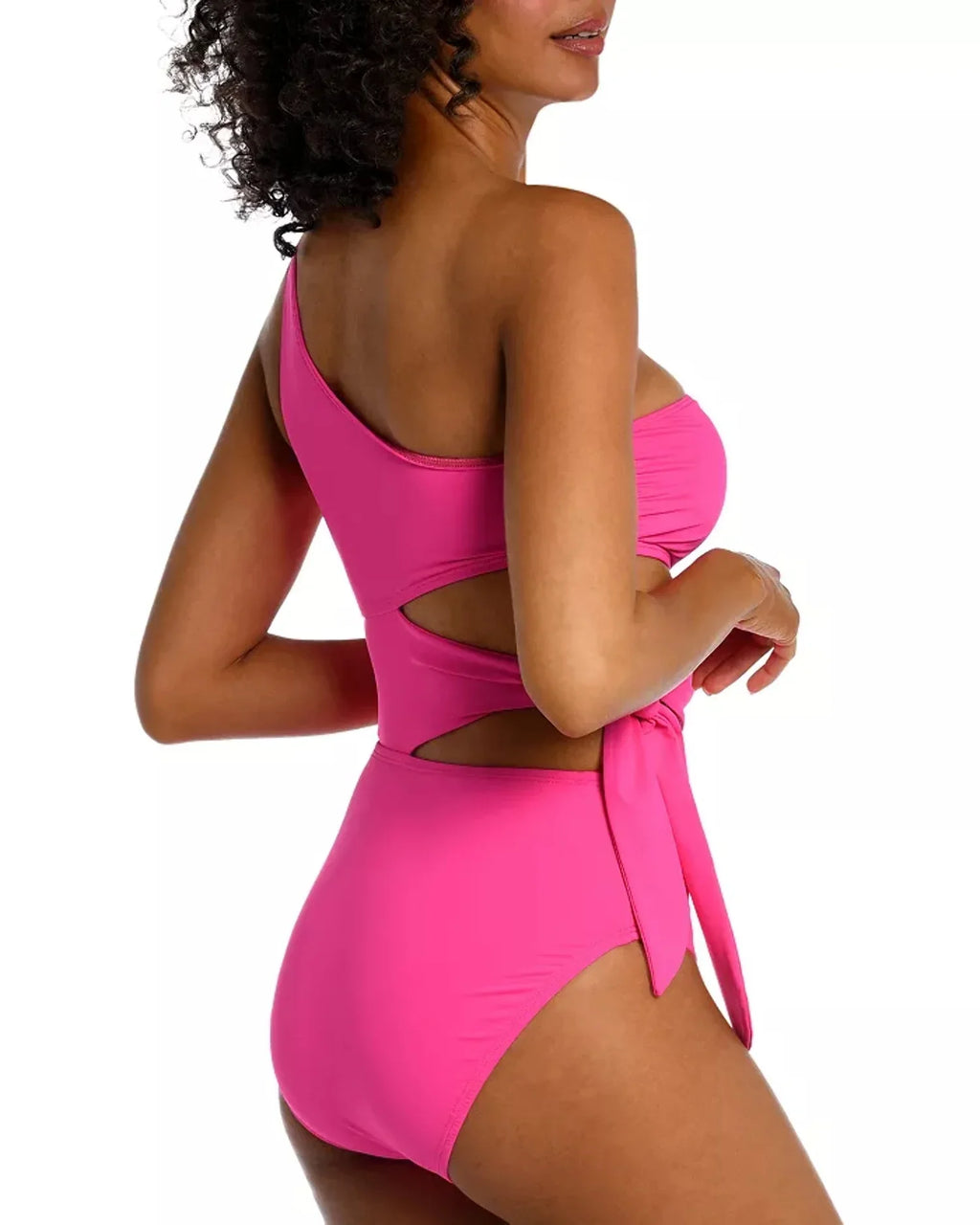 One La Shoulder Blanca Swimsuit One Mio Piece Cutout