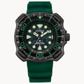 Strap Promsater with Green Dive Super Men's - Citizen Titanium with Eco-Drive BN0228-06W Case