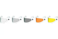 Dark Shield Tear-Off HJC Smoke - Posts Ready HJ-20 with