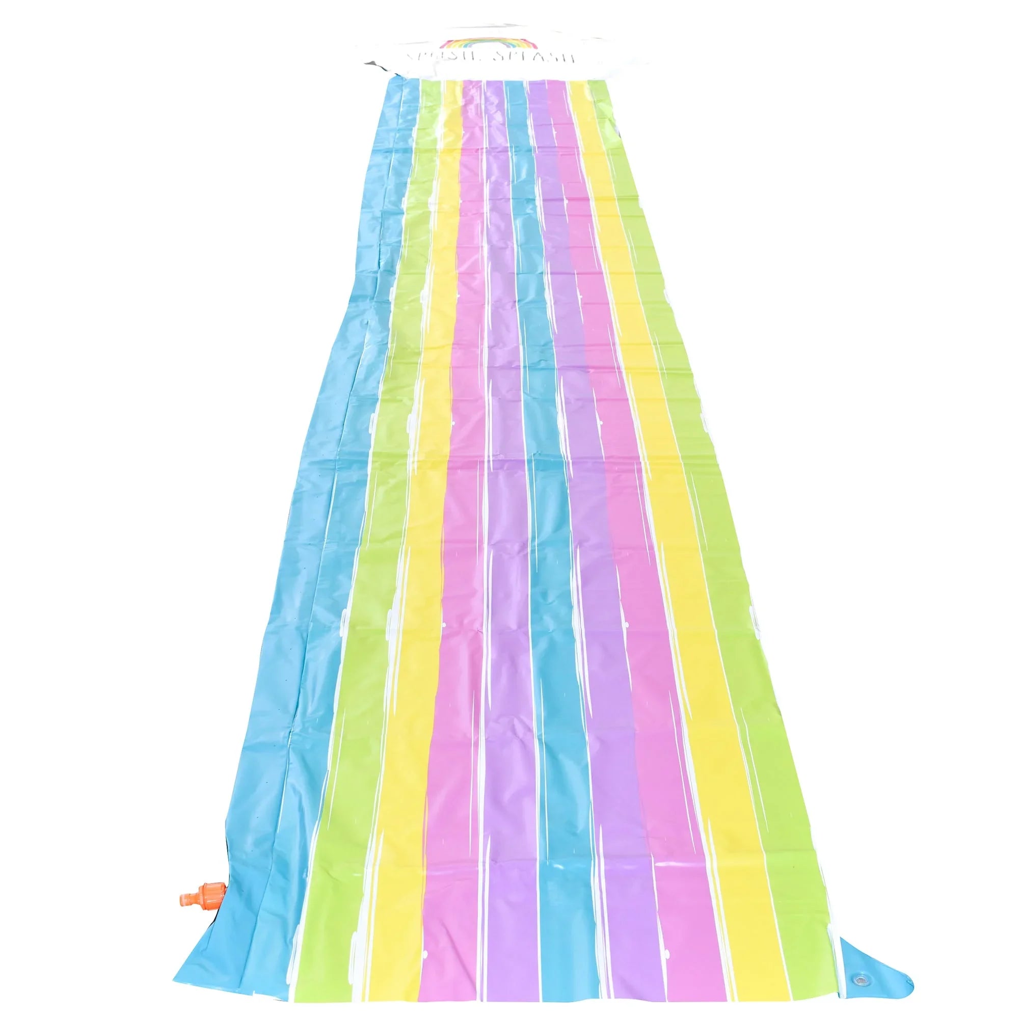 Rae Slide Durable Slide CocoNut Ride Splash Water Float, & Mat, Foot -16 Age Splish Sliding Dunn: 5+ Rainbow Sprinkler,