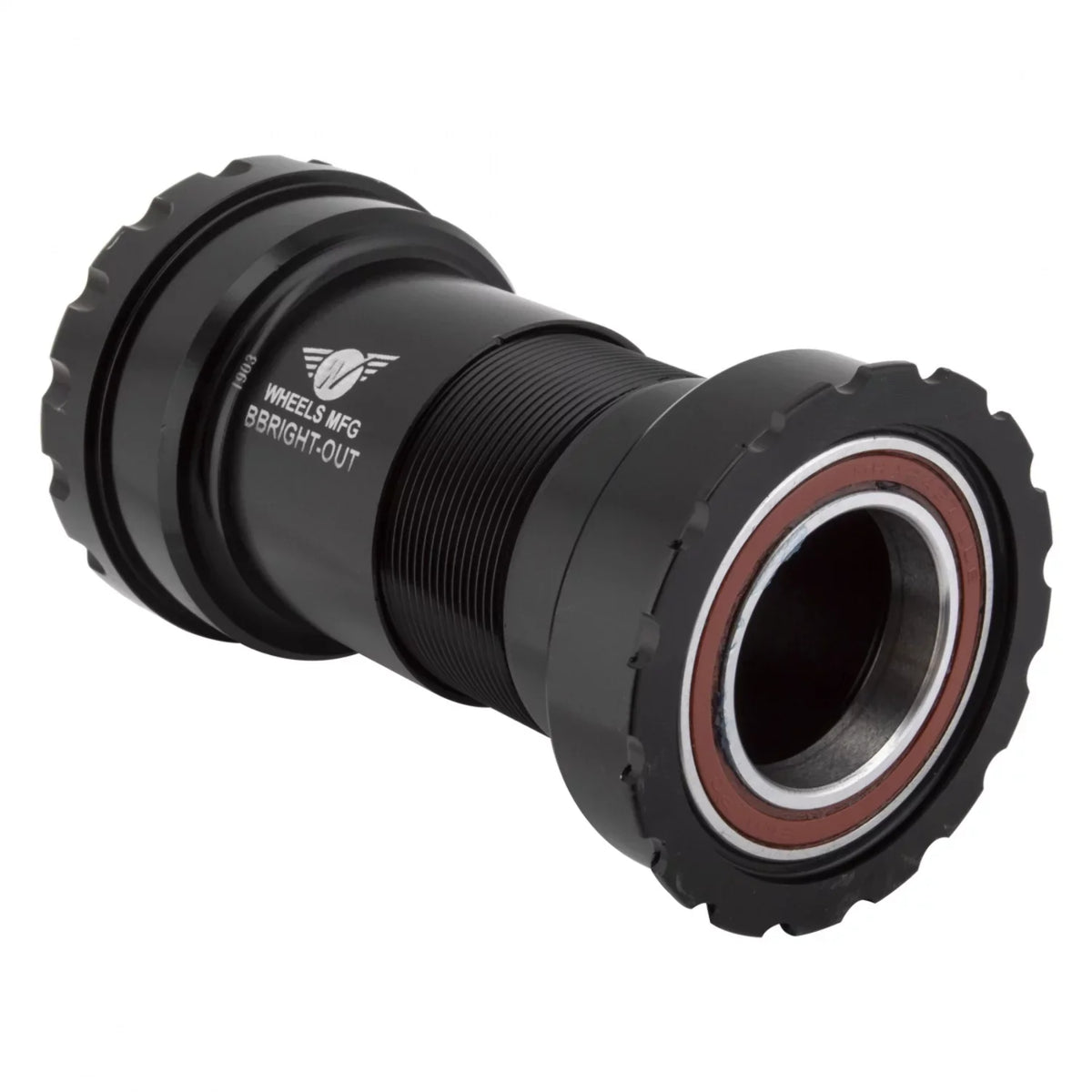 Manufacturing Shimano Bottom Wheels to Black Angular Bearings Bracket BBright