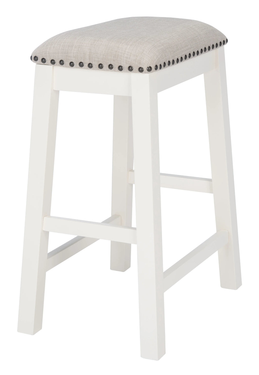 White, in. in. x (18.8 Aero Set SAFAVIEH in. D W of Mid-Century H) 2 25 Counter x Stool, 13
