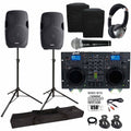 Media & Woofers Bluetooth Package CDM-4000BT Active CD/MP3/USB Gemini 15" DJ Speaker Player AS-1500P with