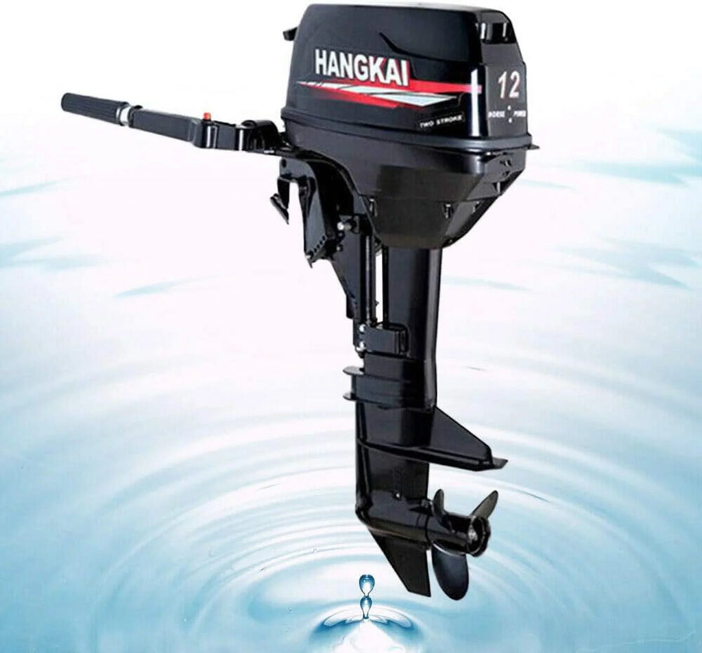 12 2 Cooling Outboard HP Boat Motor Fishing System w/Water Stroke Engine FETCOI