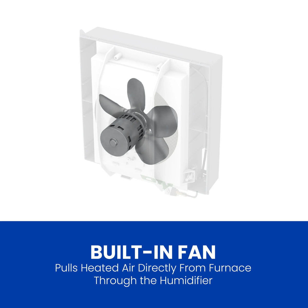 700 AprilAire Humidifier Homes up Capacity Sq. Fan-Powered - Whole-House Humidifier Furnace 4,200 to - Ft. Large Automatic for
