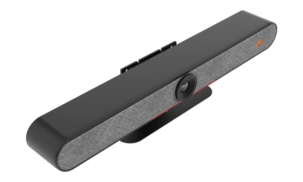 Tracking Auto and UHD Microphones BZBGEAR Intelligent Video 4K HDMI/USB-C Speakers/6-MEMS All-In-One 20W with Bar (Black)