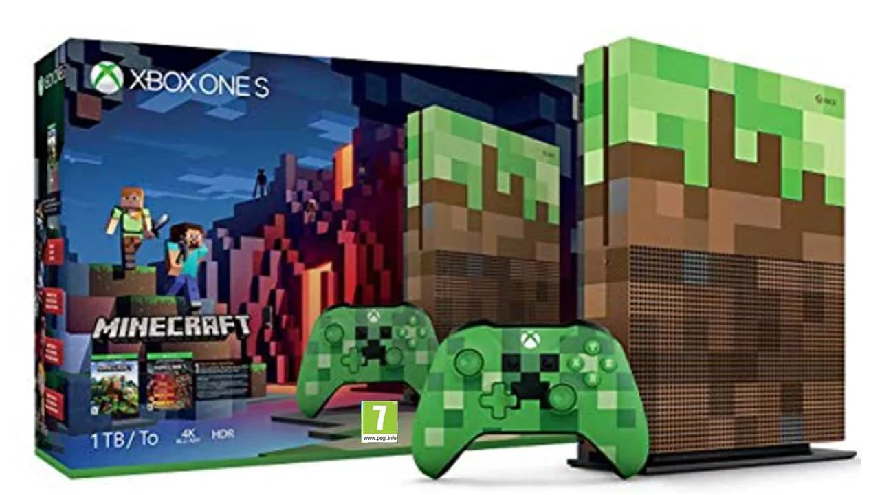 Microsoft Headset Cleaning 1TB Console X Kit One Mincraft Xbox with Gaming