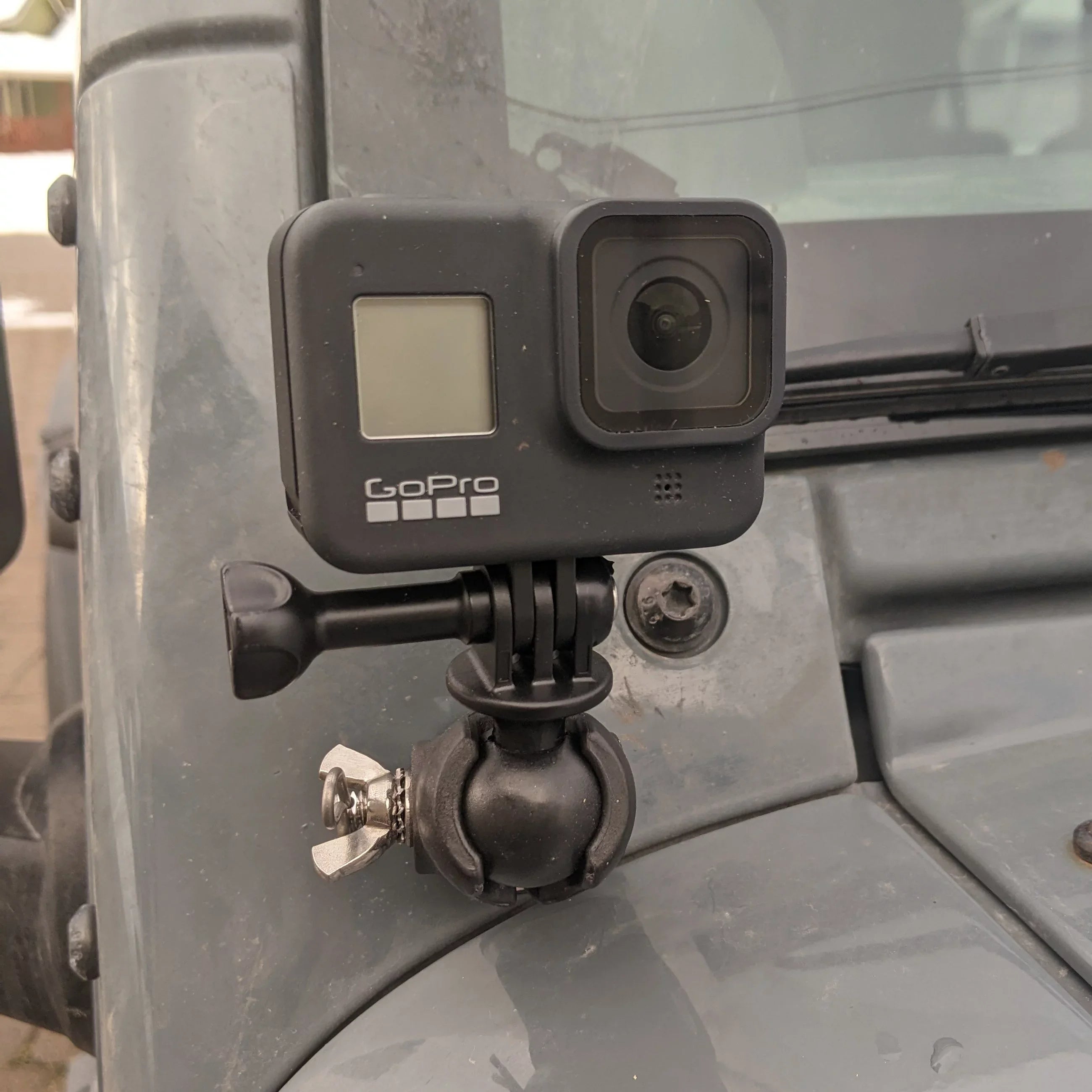 Mount GoPro Jeep