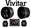 ANGLE & Compatible) HD WIDE for LENS 2-Pcs TELEPHOTO (52mm PRO SET NIKON LENS FM10