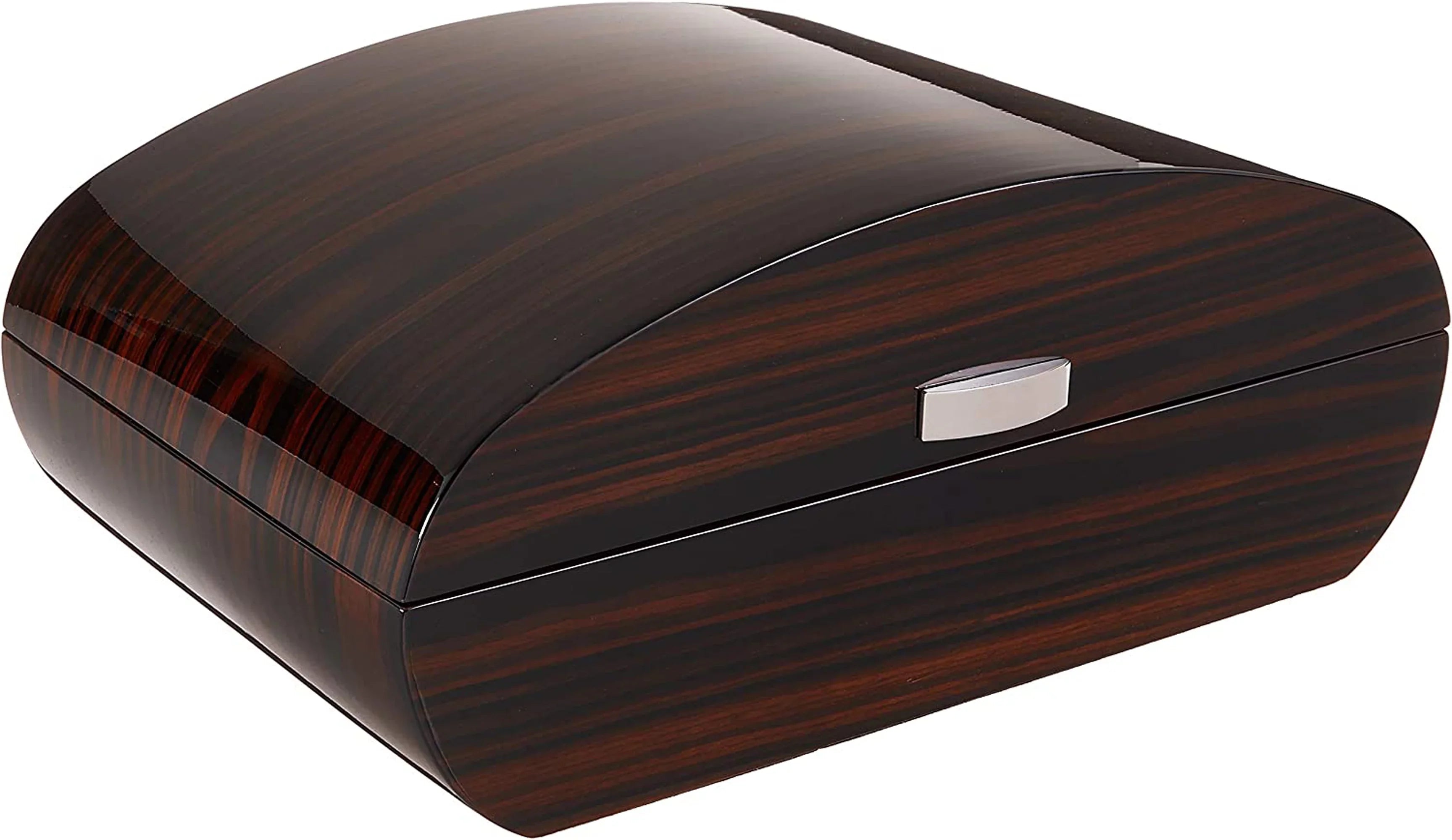 Humidor 150 - Finish Shaped Arc Cigar Waldorf Ebony Capacity: Lacquer -