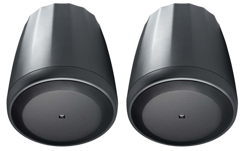 Receiver+(6) Black Home JBL 3.5" 6-Zone Audio Pendant+Ceiling Cube+(2) Speakers