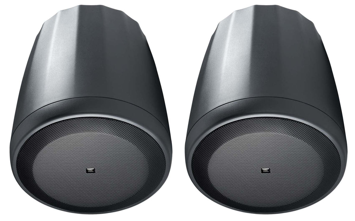 Receiver+(6) Black Home JBL 3.5" 6-Zone Audio Pendant+Ceiling Cube+(2) Speakers