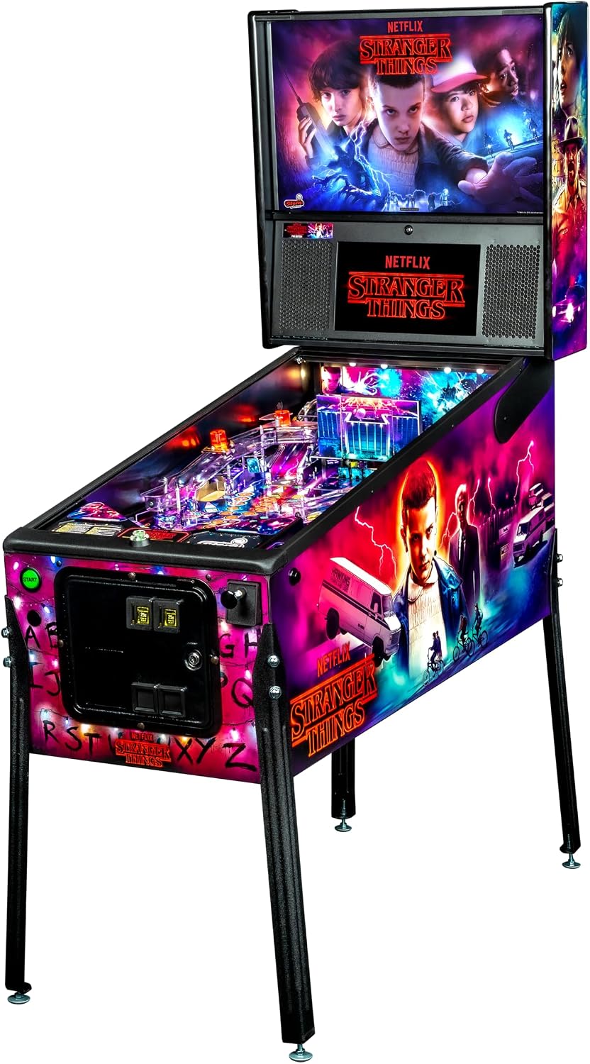 Stern Pinball Stranger Things with Insider Connected, Pro Edition Arcade Pinball Machine