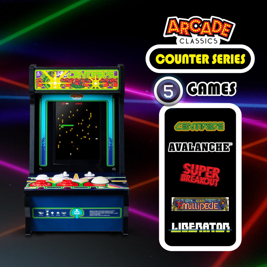Arcade Classics WWE Counter Series Game Machine with 4 Games
