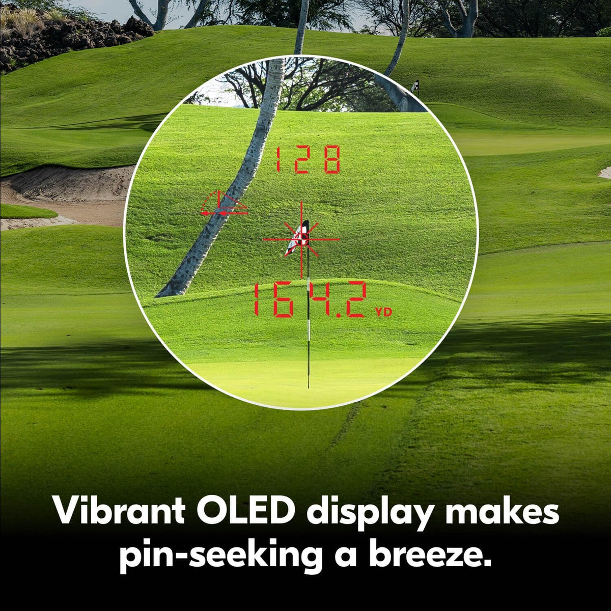 NIKON COOLSHOT 50i GII Golf Laser Rangefinder | Rainproof Portable 6X Monocular Optics with Dual Locked ON Quake Flagstick Detection, Continuous Scan & Magnetic Mount | Golf & Actual Distance Modes