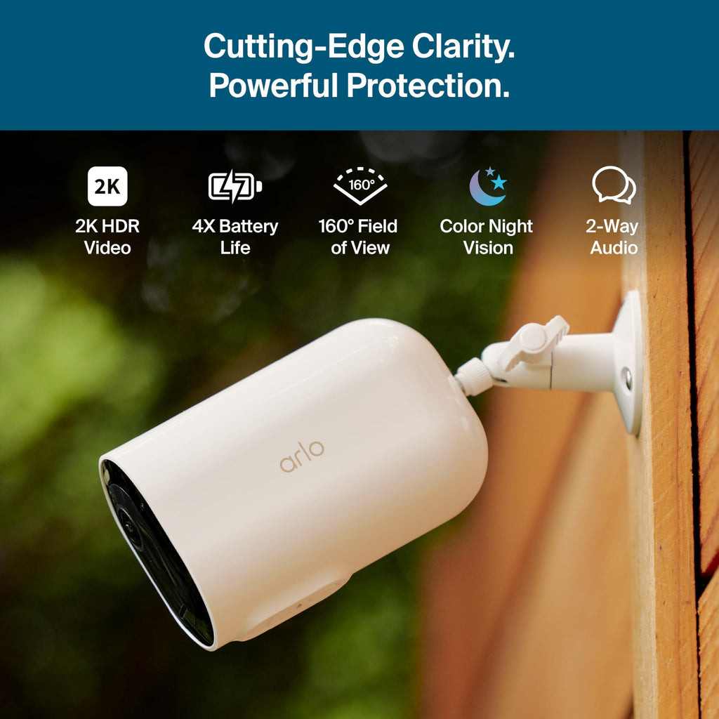 Arlo Pro Wireless Security Camera 2K HDR (6th Gen) - 4-Cam