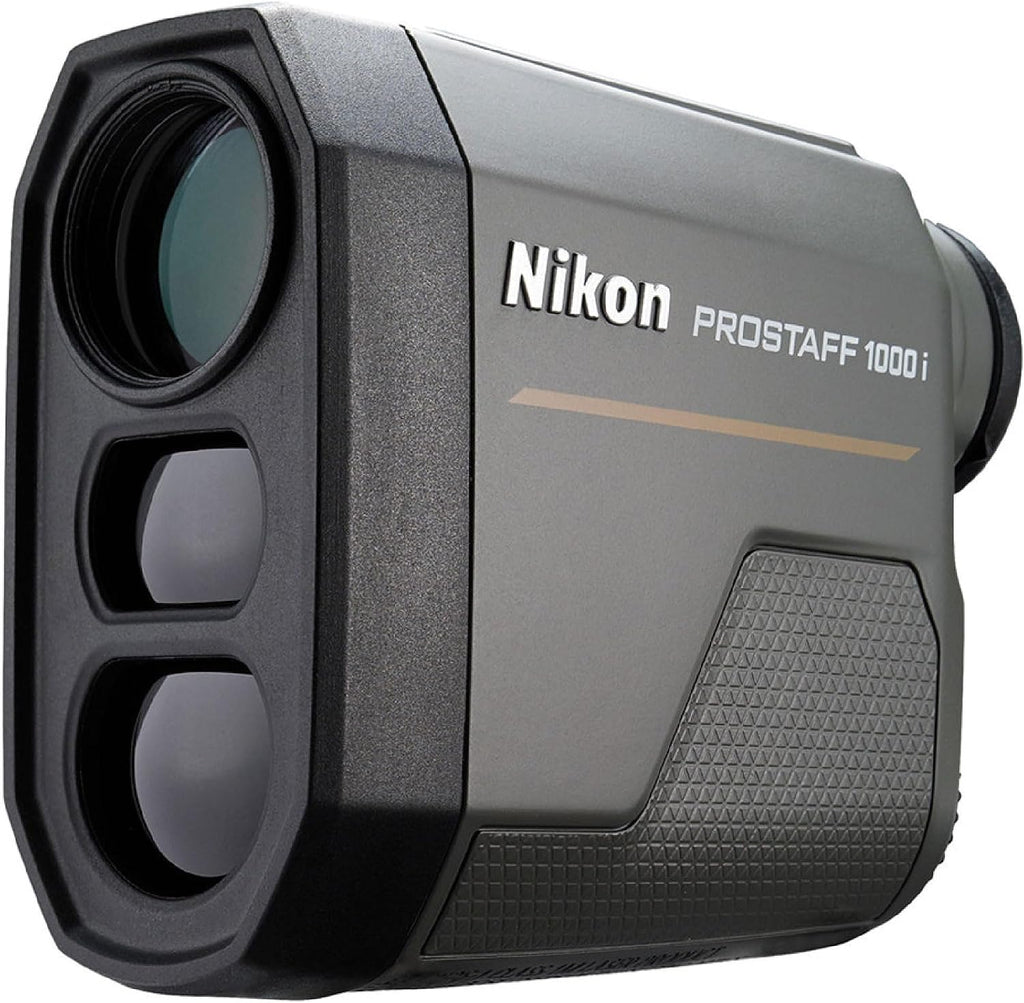 Nikon PROSTAFF 1000i 6x20 Laser Rangefinder with ID Incline/Decline Technology, TRU Target Measurement, 1000-Yard Range, Weather-Resistant Design, Compact & Pocket-Friendly
