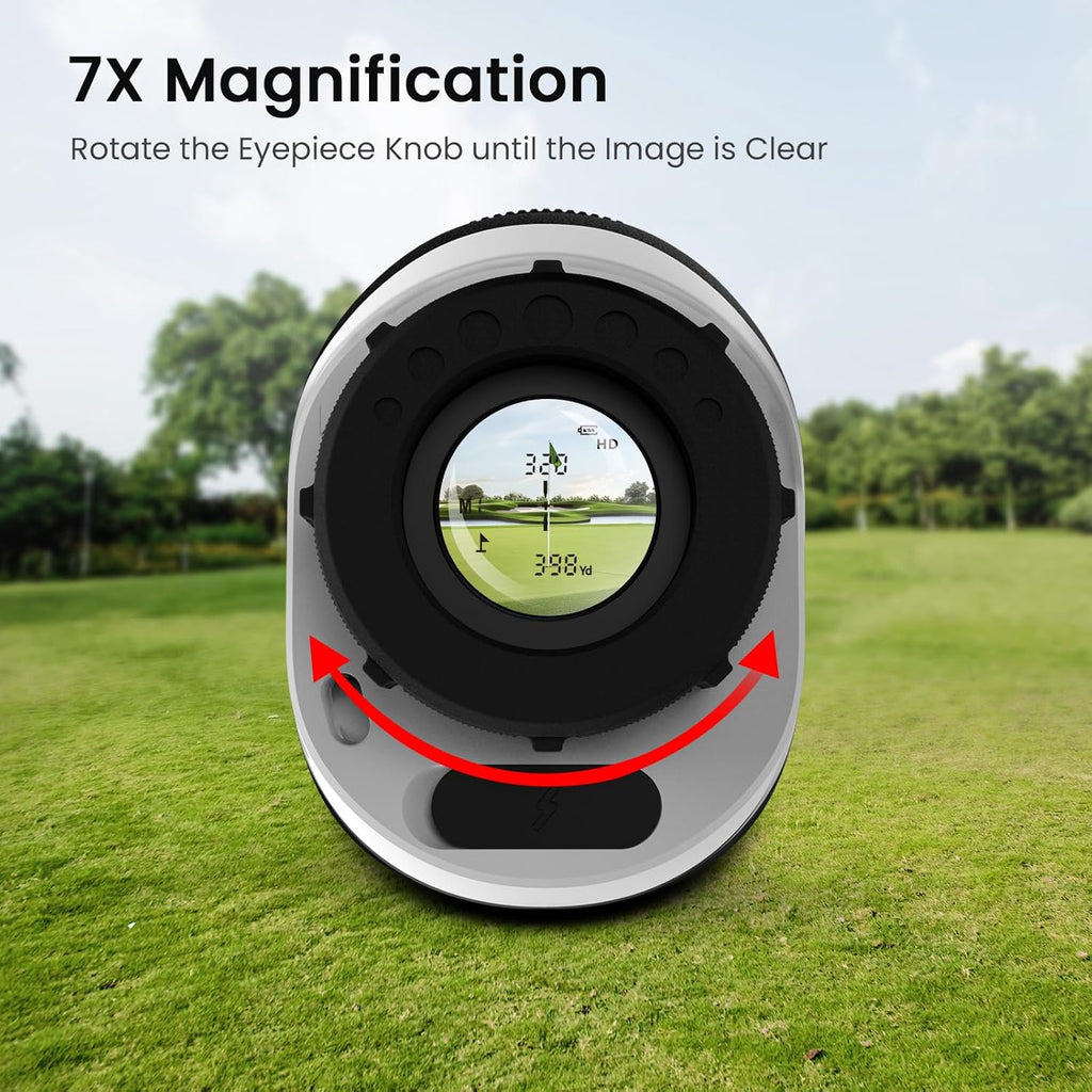 Golf Range Finder 7X Mini Pocket Compact